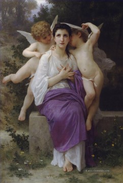  Engel Malerei - Leveil du coeur Realismus Engel William Adolphe Bouguereau